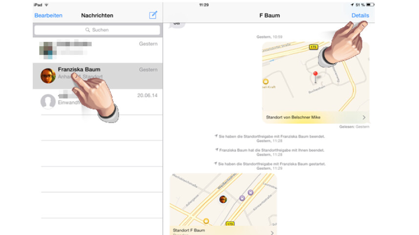 Personen orten per App: Life360