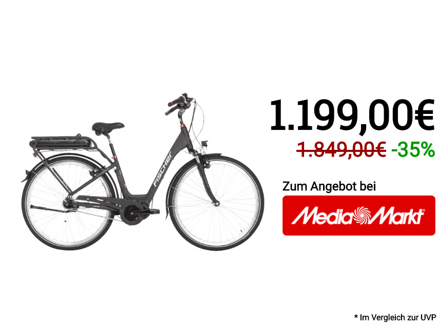 Fischer EBike City 7 Cyber MondayDeal von Media Markt