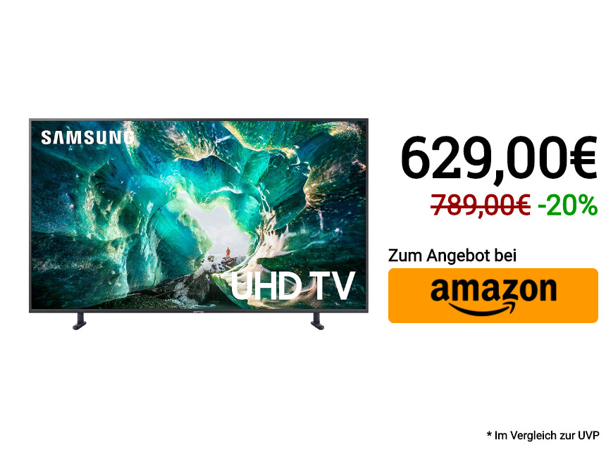 55-Zoll-Fernseher von Samsung: Amazon am Black Friday mit Top-Angebot trotz 4K! - NETZWELT