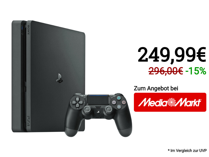 Sony PS4 (Pro) und VR Media Markt bringt kurz vor Weihnachten Top