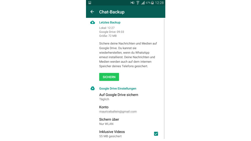 WhatsApp - Backup (Android)