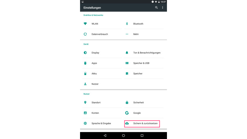 Android: So setzt ihr euer Smartphone oder Tablet zurück | NETZWELT