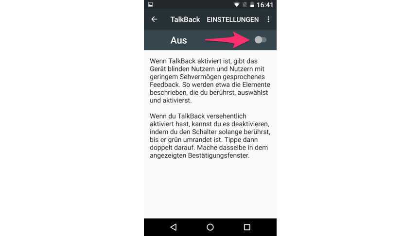 Android So benutzt ihr die TalkBackFunktion NETZWELT