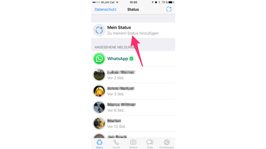 41++ Whatsapp status erstellen mehrere bilder , WhatsApp So erstellt ihr einen Status NETZWELT