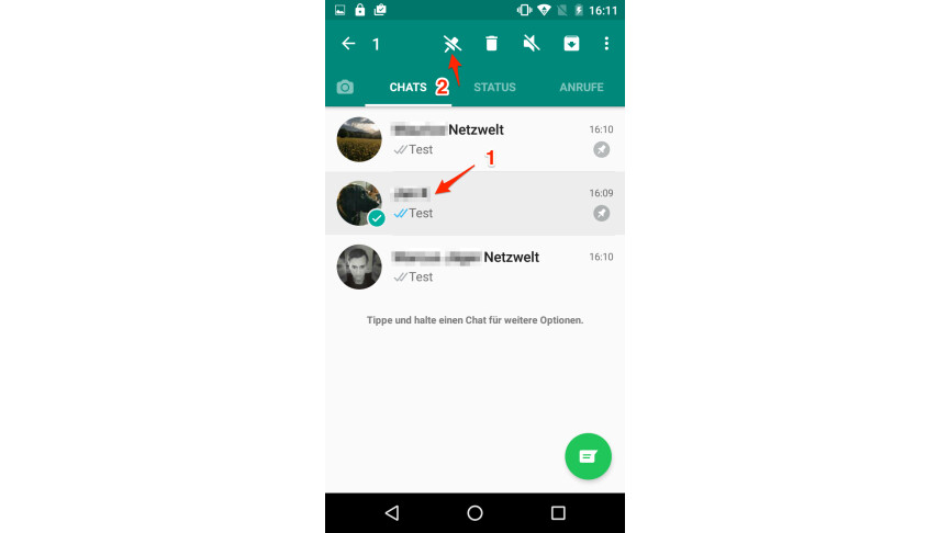 WhatsApp: So Fixiert Ihr Favorisierte Chats | NETZWELT