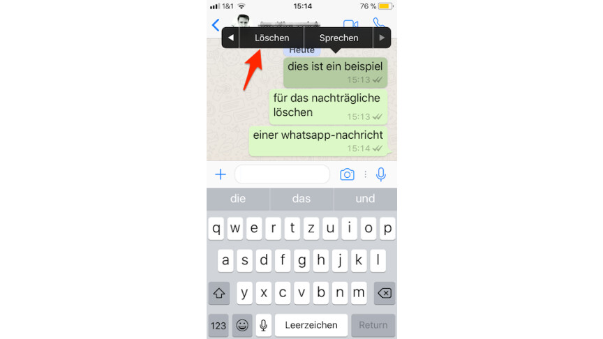 WhatsApp: So könnt ihr abgeschickte Nachrichten löschen WhatsApp: So könnt ihr abgeschickte Nachrichten löschen
