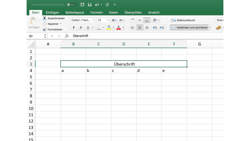 Microsoft Excel So Verbindet Ihr Zellen Miteinander NETZWELT