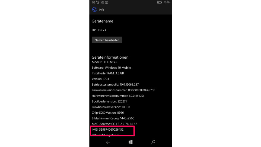 Генератор imei windows phone