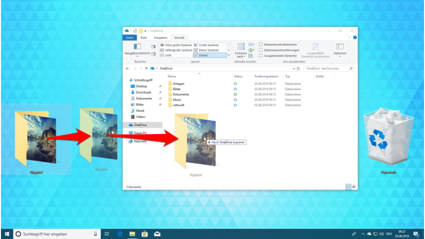 02 Windows 10 - Store files in OneDrive