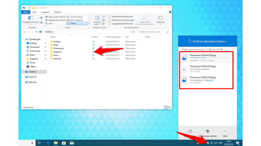 03 Windows 10 - OneDrive - Synchronization