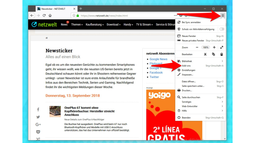Firefox Erweiterungen Deinstallieren Firefox Erweiterungen Deinstallieren