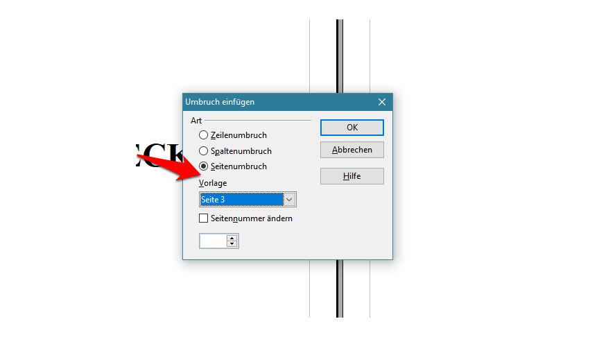 OpenOffice: So lasst ihr die Seitenzahlen ab Seite 2 oder 3 beginnen