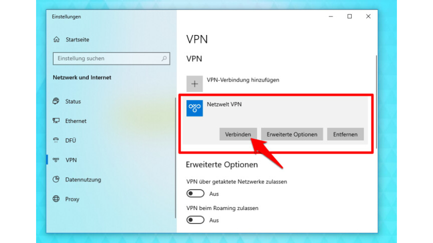 VPN - Windows 10: Einrichten ohne Software | NETZWELT