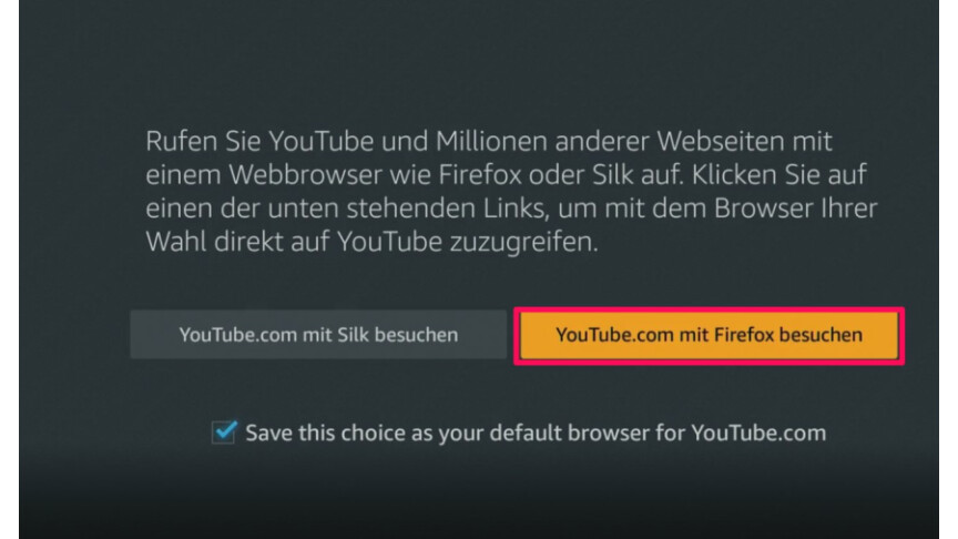 Youtube mit Firefox 1