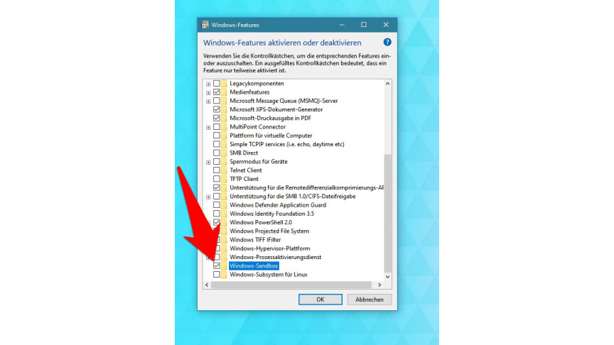 Windows 10 Sandbox Aktivieren So Gehts Netzwelt 8762