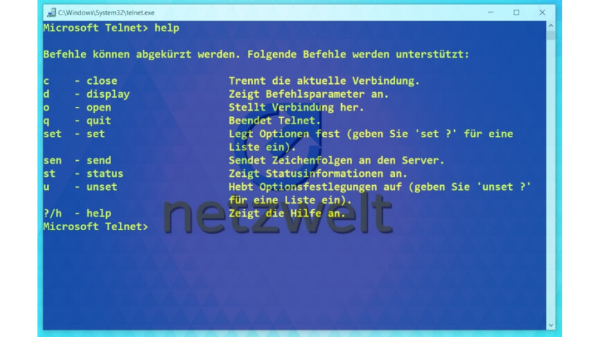 Windows 10: Telnet-Client aktivieren - so geht's | NETZWELT