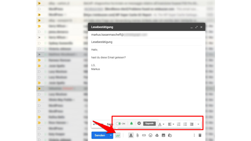 Gmail App Lesebestätigung Gmail App Lesebestätigung