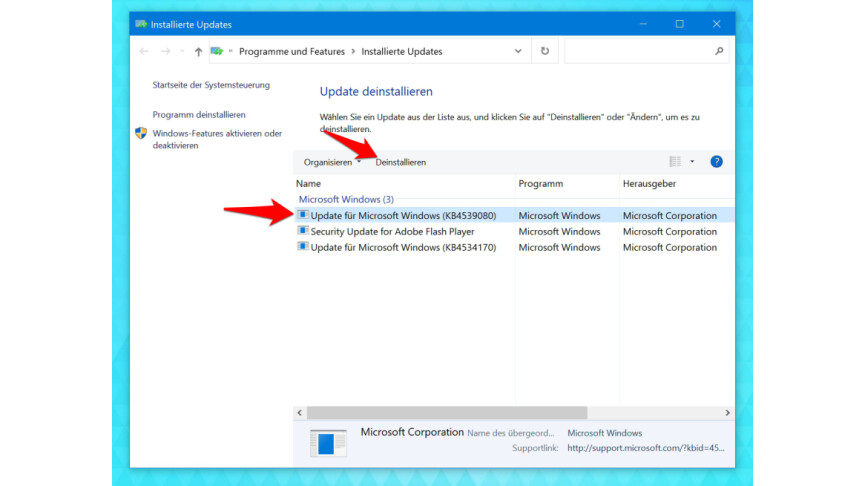 Windows 10 und Windows 11: Einzelne Updates und Patches deinstallieren ...