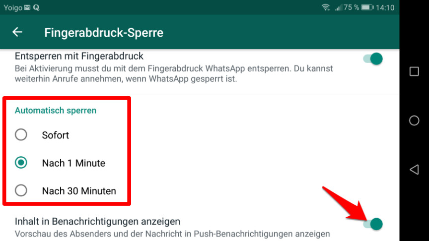 Whatsapp Fingerabdruck Deaktivieren Whatsapp Fingerabdruck Deaktivieren