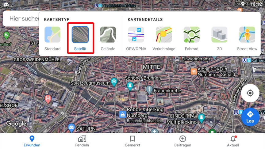 Google Maps: So aktiviert ihr die Satellitenansicht und lasst die App darin starten  NETZWELT