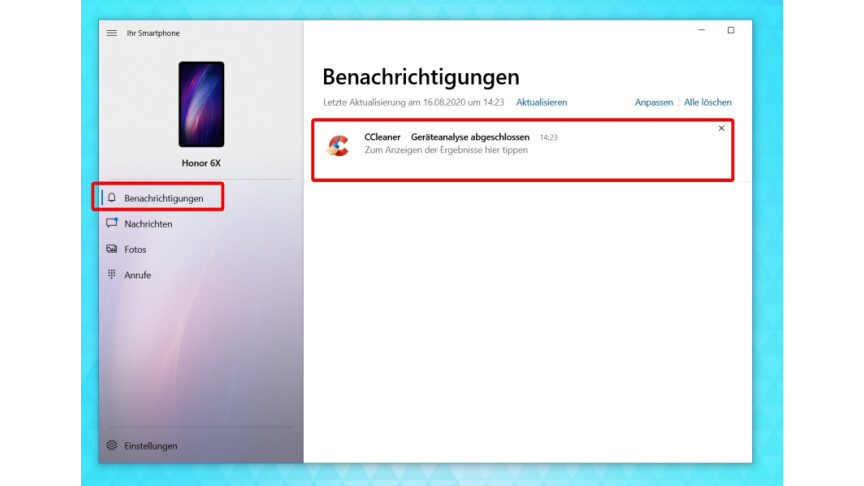 01.12 Windows 10-Your Smartphone-Notification