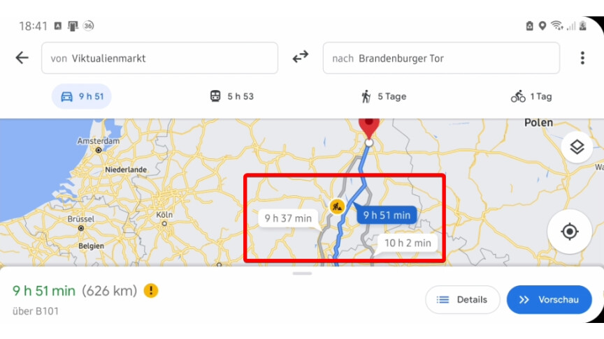 Google Maps Mautstraßen Vermeiden