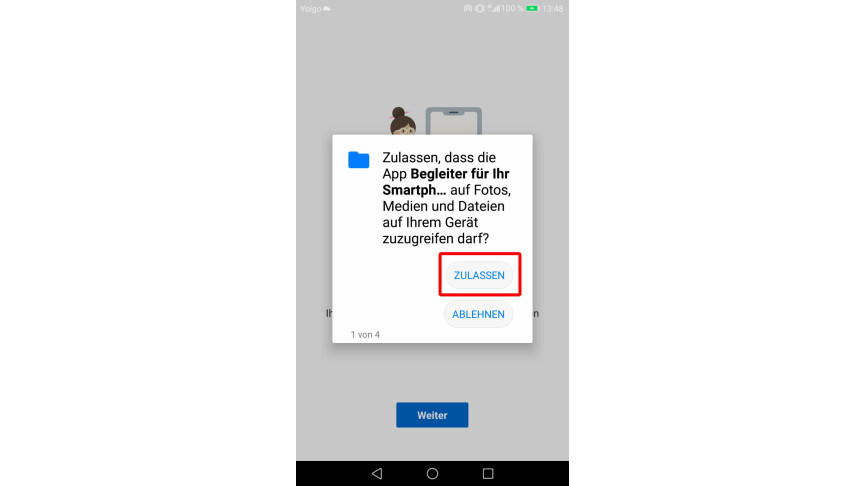 01.8 Android-Smartphone Companion-Authorization