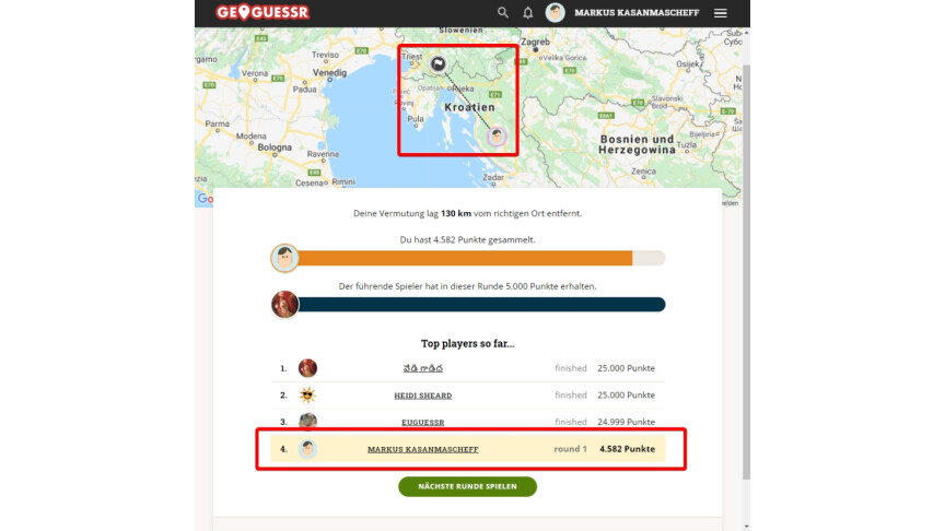 Google Maps: So spielt ihr mit GeoGuessr \