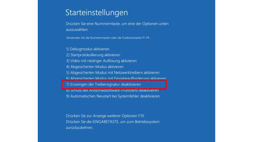 Die Installation Eines Treibers Ohne Digitale Signatur Wurde Blockiert Windows 10: So deaktiviert ihr die Treibersignatur | NETZWELT