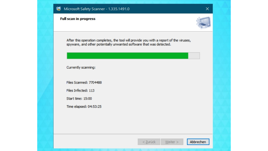 Microsoft Safety Scanner 1.391.3144 instal the last version for windows