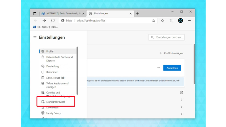 Microsoft Edge: So öffnet ihr Webseiten im Internet Explorer-Modus