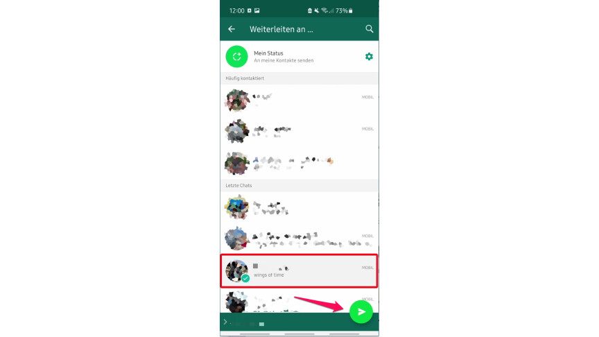 Transférer Whatsapp Android 2