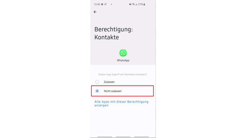 WhatsApp: Zugriff Auf Die Kontakte Untersagen - So Geht´s | NETZWELT