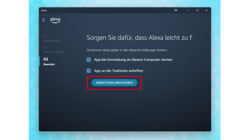 07 Windows 11 - Aplicación Alexa - Configuración completa