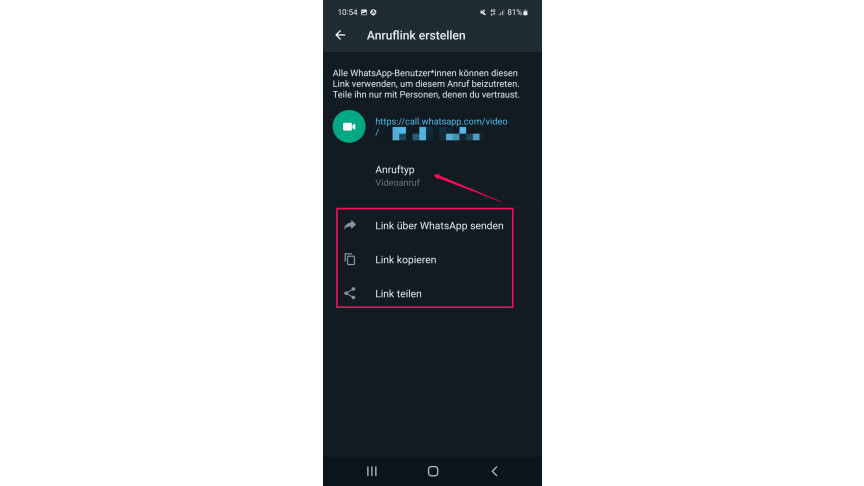 WhatsApp Call-Links jetzt verfügbar: So erstellt ihr einen Videoanruf ...