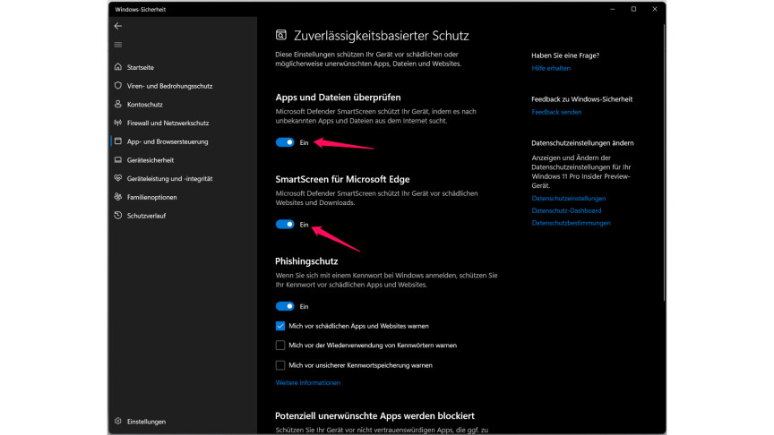 Die Verbindung Mit Smartscreen Ist Zurzeit Nicht Möglich Windows 11: Die Verbindung mit SmartScreen ist zur Zeit nicht möglich