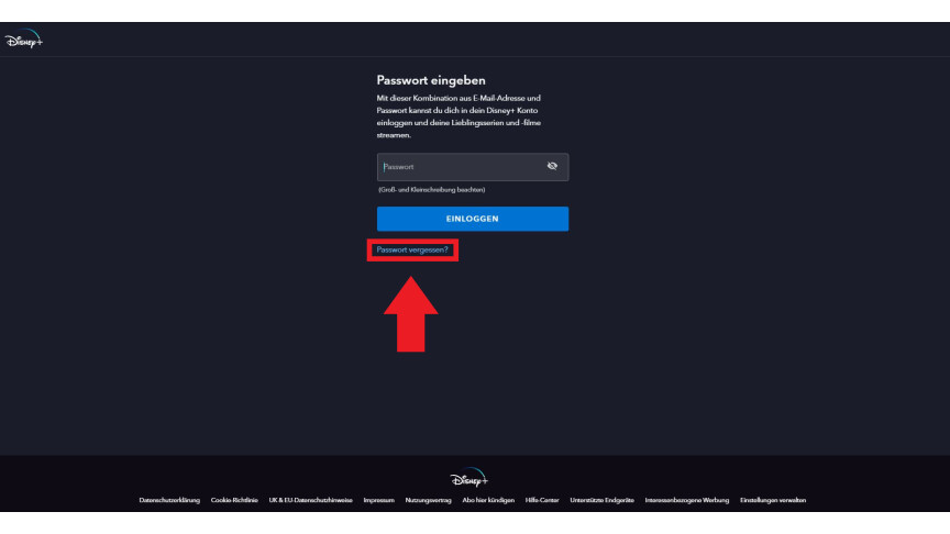Disney+ Passwort ändern: So wechselt ihr eure Zugangsdaten oder setzt
