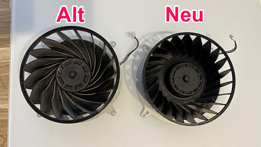 Reemplazo del ventilador de PS5 4
