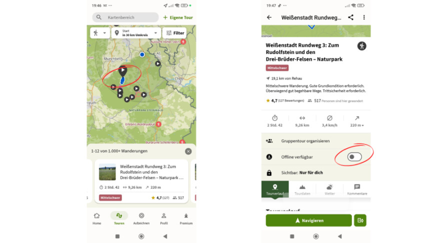 Komoot Offline Karten Auf Sd Karte Speichern Komoot offline nutzen: So plant ihr eure Touren ohne Internet | NETZWELT