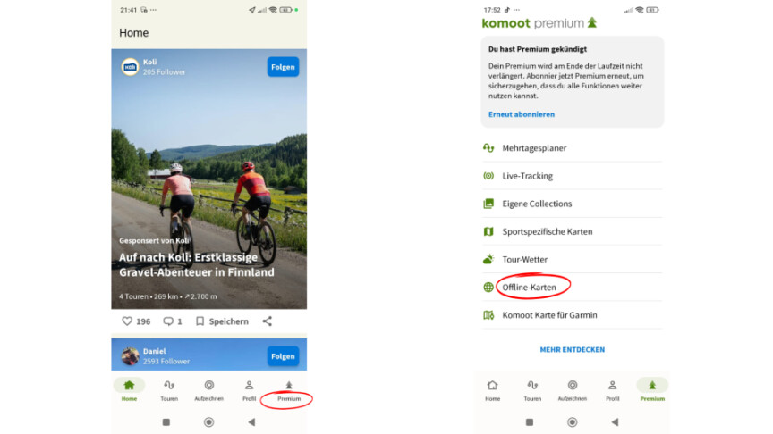 Komoot Offline Karten Auf Sd Karte Speichern Komoot offline nutzen: So plant ihr eure Touren ohne Internet | NETZWELT