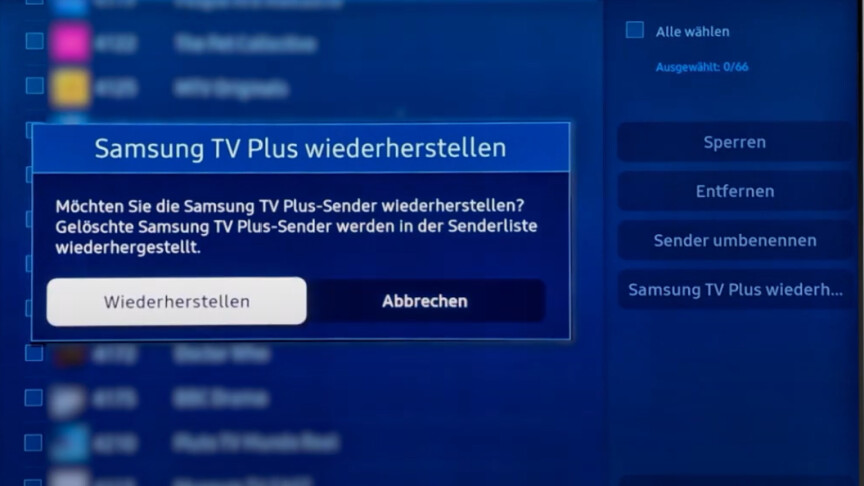Samsung Tv Sender Lassen Sich Nicht Umschalten Samsung TV: So verwaltet ihr eure Sender und das gesamte TV-Programm