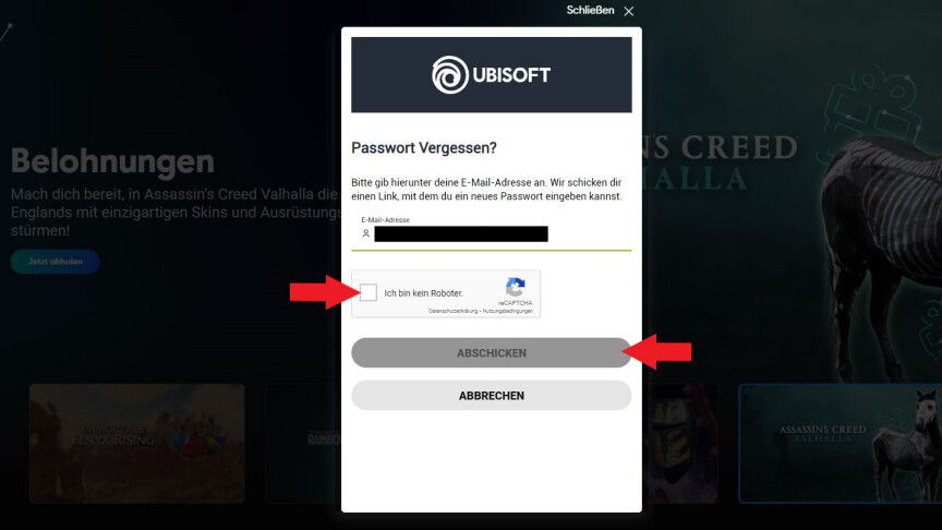 Ubisoft Passwort Vergessen Ubisoft Passwort Vergessen