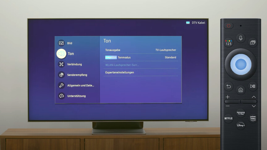 Samsung Tv Bild Ausschalten Ton An Samsung TV: Mit diesen Einstellungen habt ihr optimalen Sound beim