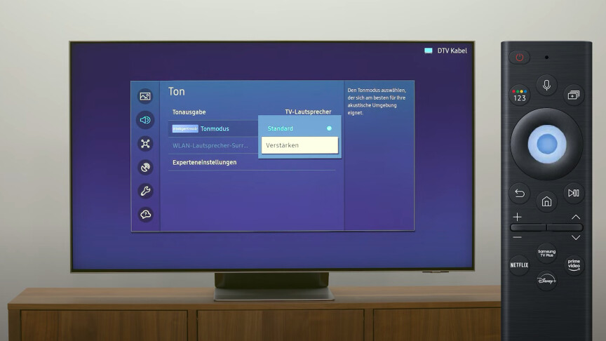 Samsung TV: Mit diesen Einstellungen habt ihr optimalen Sound beim ...