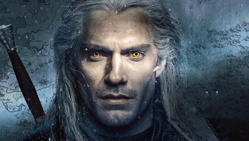 Henry Cavill dans le rôle de Geralt de Riv dans The Witcher