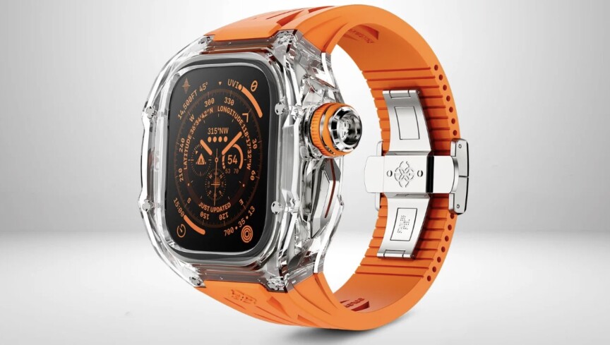 El Apple Watch Ultra parece un reloj completamente nuevo con este estuche.