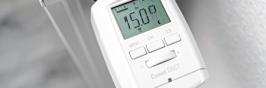 [TITELBILD]  With the smart Eurotronic Comet DECT thermostat, most radiators can be remotely controlled.