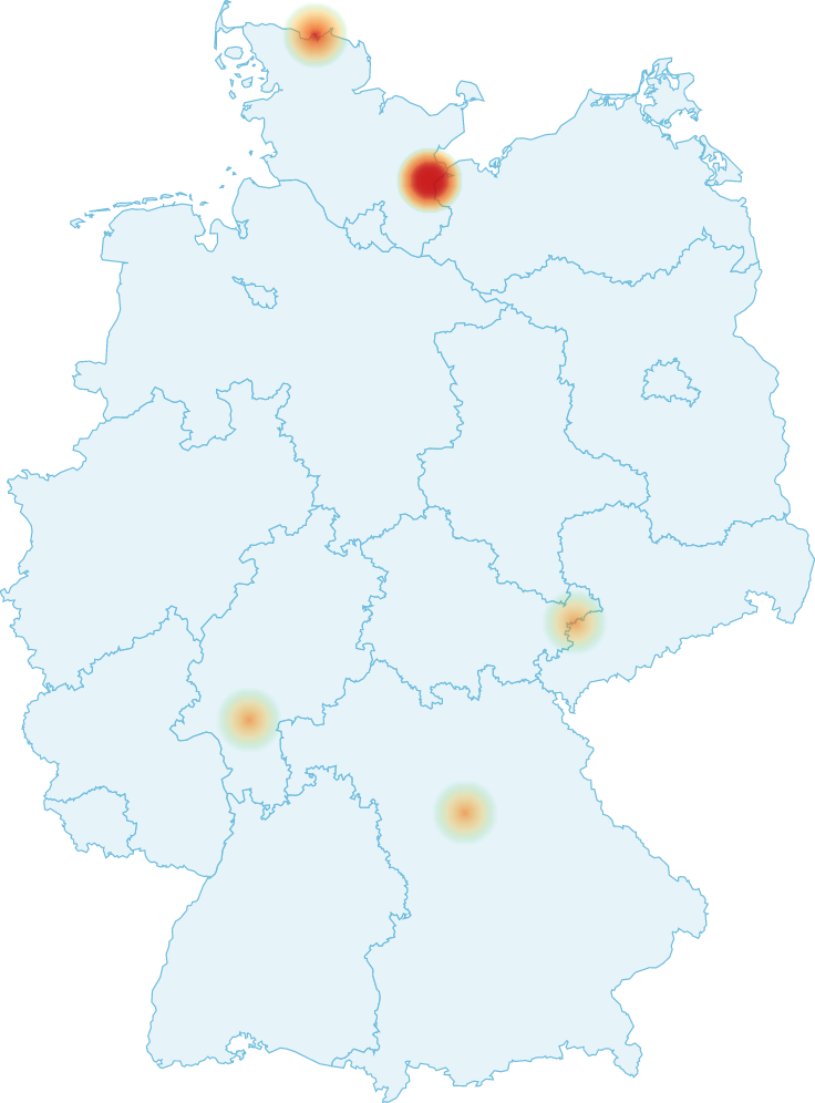 mapa de incidentes de eBay