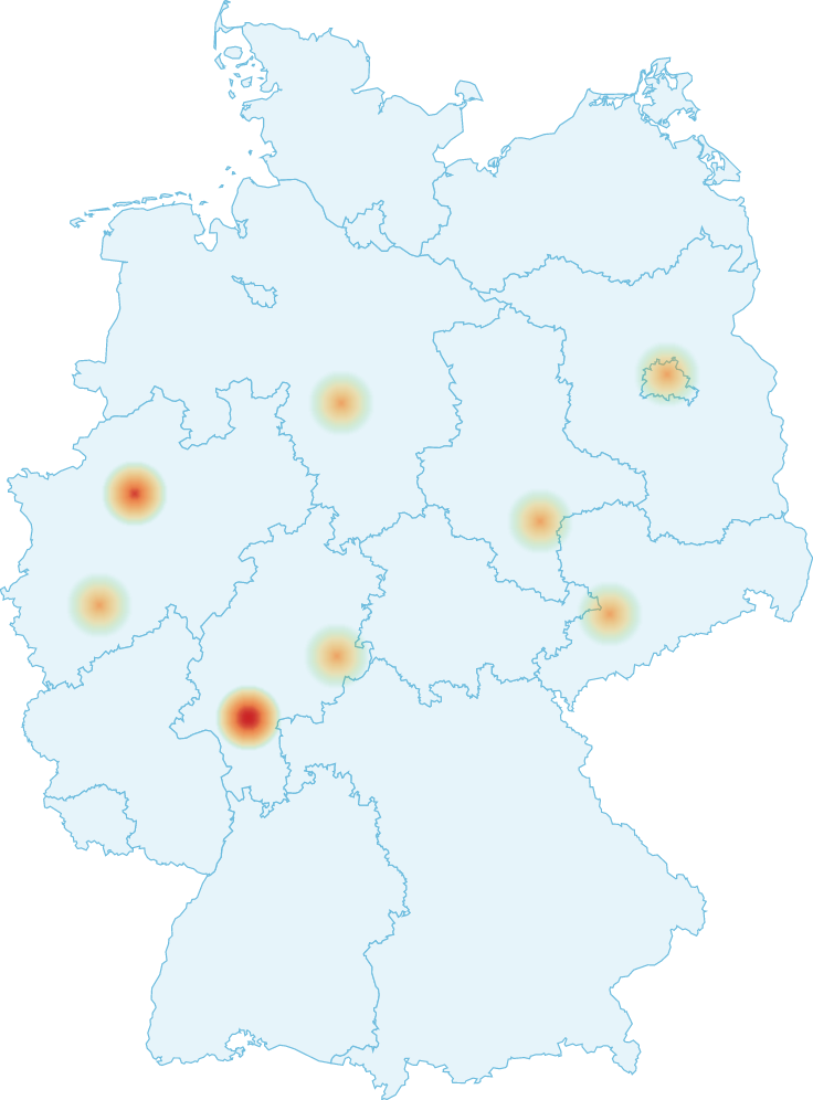 Mapa de desorden de Deutsche Bank