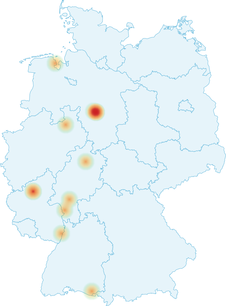 ARD fault map
